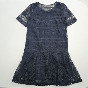 Reiss Linda Lace Shift Dress